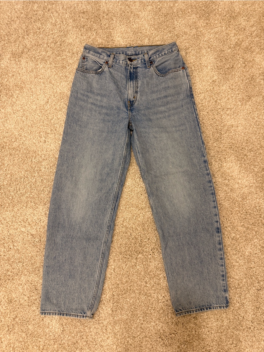 Levi's Light Blue Straight-Leg Jeans